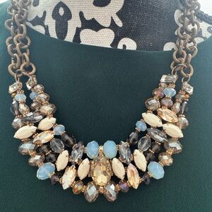 Antique statement necklace